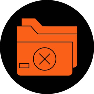 Dosya biçim simgesinin vektör illüstrasyonu