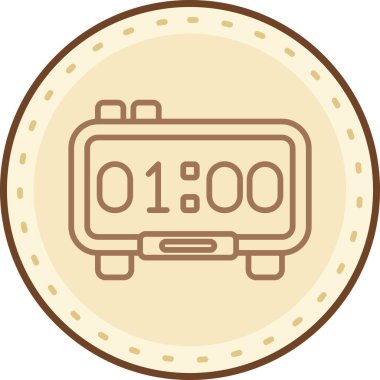 Kişisel takvim tarih simgesinin çizimi