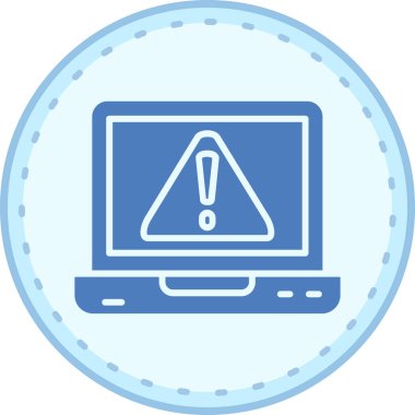 Bilgisayar. Web simgesi basit illüstrasyon