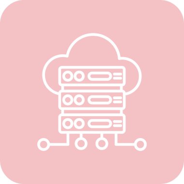 Bulut hesaplama. resimleme tasarımı