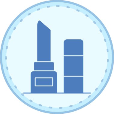 eşsiz şehir vektör çizgisi simgesi