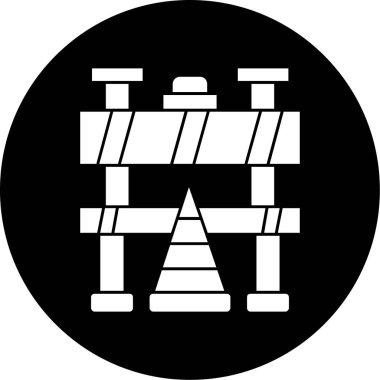 Bir b eksikliği simgesinin vektör çizimi