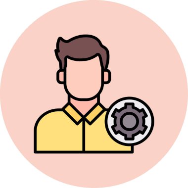 seo modern simgesinin vektör illüstrasyonu