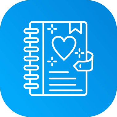 Beyaz arkaplanda kalp simgesi olan çizgi panosu. Aşk ve romantik. Renkli özet kavramı.