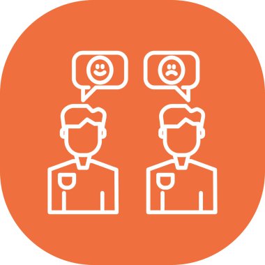 insanlar vektör simgesi modern basit vektör illüstrasyonu