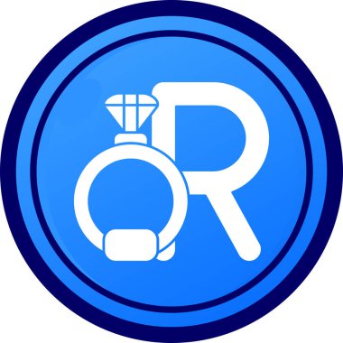 Bozuk para. Web simgesi basit illüstrasyon