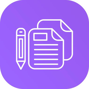 Pano simgesinin vektör illüstrasyonu