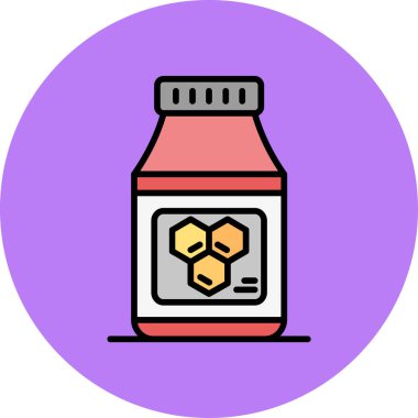 Tatlım simge vektör çizim