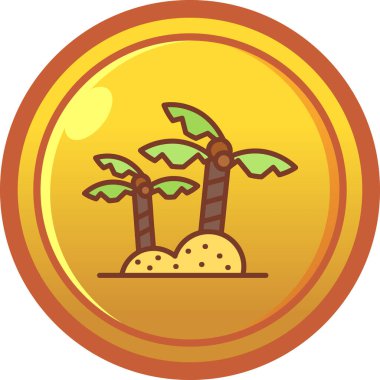 Palmiye ağacı çizimi