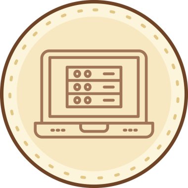 seo modern simgesinin vektör illüstrasyonu