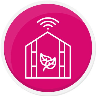 Bir ağaç simgesinin vektör illüstrasyonu