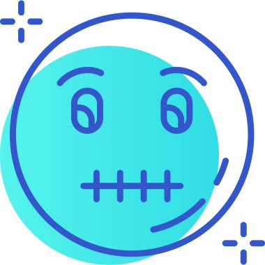 Emoji duygu yüz simgesi - özet biçimi