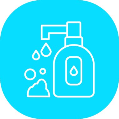 Güzellik ve moda simgesinin vektör çizimi