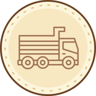 kamyon simgesi çizimi