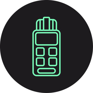 Vektör telefon simgesi illüstrasyonu