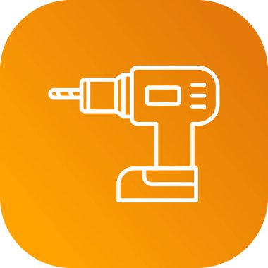 Modern oto tamir simgesinin vektör illüstrasyonu