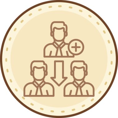 iş simgesi, vektör resimleme