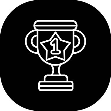 Ödül. Web simgesi basit illüstrasyon