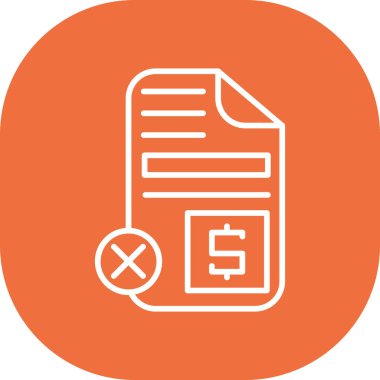 belge simgesi vektör illüstrasyonu