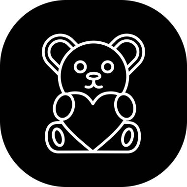 Oyuncak ayı. Web simgesi