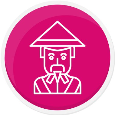 Vektör illüstrasyonu, simge ögesi biçimi