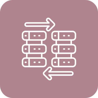 Modern b 'nin vektör illüstrasyonu eksik simgesi