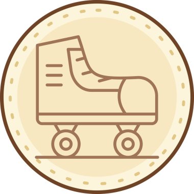 Bir kamyon simgesinin vektör çizimi