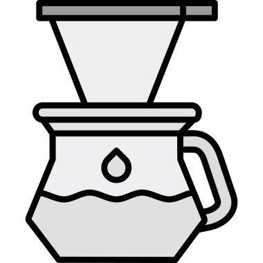 Kahve fincanı. Web simgesi