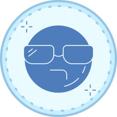 Maskeli ve maskeli bir adamın vektör çizimi