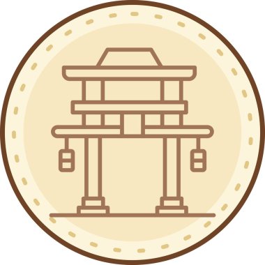 Sikke Simgesi vektör illüstrasyonu