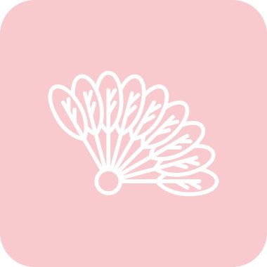 Beyaz arka planda pembe kanatlı sevimli bir çiçek