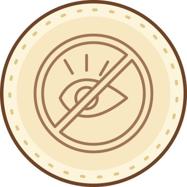 Bozuk para simgesinin vektör illüstrasyonu