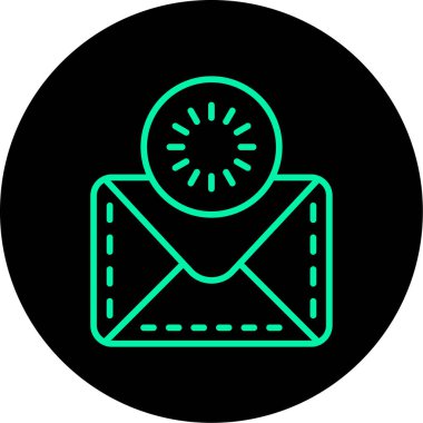 posta simgesi, vektör illüstrasyonu