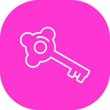 Modern b 'nin vektör illüstrasyonu simge anahtarından yoksun