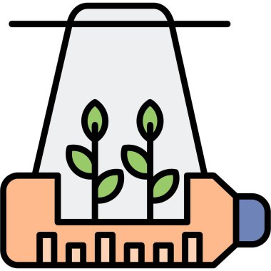 bitki bahçesi sulama simgesi
