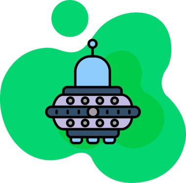 Bomba simgesi ve vektör çizimi beyaz arkaplanda izole edildi