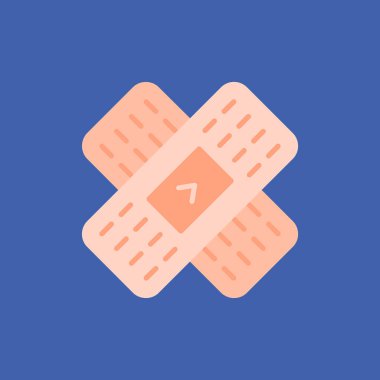 tıbbi kit simgesi vektör illüstrasyonu