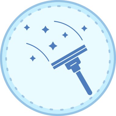 Sihirli bir değneğin vektör çizimi