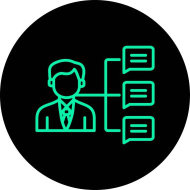 iş vektörü simgesi tasarımı