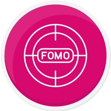 Dijital eksiklik simgesinin vektör illüstrasyon simgesi