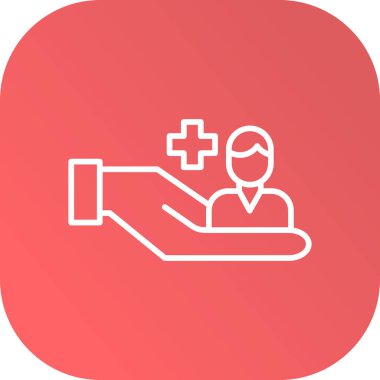 Doktor Simge vektör illüstrasyonu