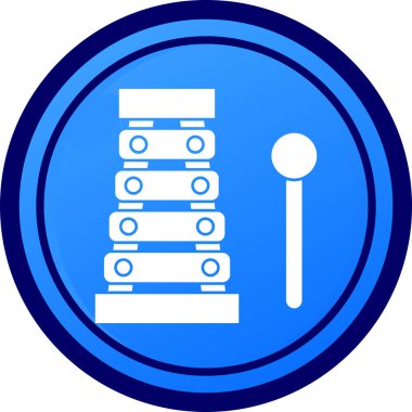 Vektör illüstrasyonu, simge ve arkaplan