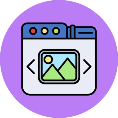 Kamera simgesi. Kamera vektör simgesi web için basit çizimi