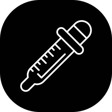 Şırınga ikonu vektör çizimi