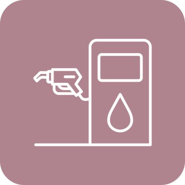 Araba yıkama ikonu. vektör illüstrasyonu