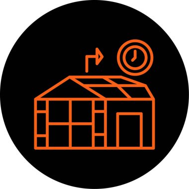 Modern inşa etmenin vektör illüstrasyonu