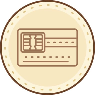 para simgesi vektör illüstrasyonu