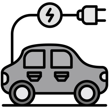 Elektrik simgesini ana hat biçiminde tak