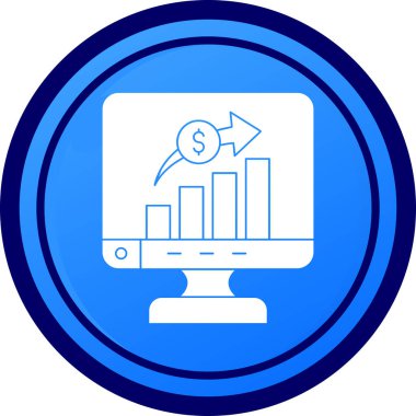 Dolar simgesi vektör illüstrasyonu