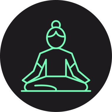 Buda simgesi vektör illüstrasyonuName